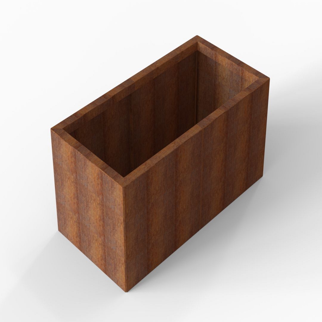 module Images High Quality Grahic Bloembak Module+ 60x120x56 cm Corten | Bevers Steencentrum