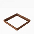 Bloembak Module+ 240x240x28 cm Corten