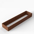 Bloembak Module+ 90x360x42 cm Corten