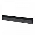 Uprofiel gelijkzijdig opsluitband 5cm 300x5,1x5,1x5,4 cm Grafietzwart