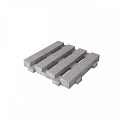 Wecko-tegel 100x100x12 cm Grijs