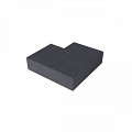 SV oudhollands hoekstuk traptrede binnen (37x15 cm) Antraciet
