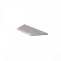 SV Oudhollandse zwembadrand hoekstuk links (100/60x40x5 cm) Grijs
