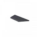 SV Oudhollandse zwembadrand hoekstuk links (100/60x40x5 cm) Antraciet