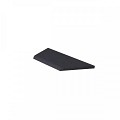 SV Oudhollandse zwembadrand hoekstuk links (100/60x40x5 cm) Carbon