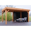 Douglas overkapping Premium - bouwpakket 300x300 cm