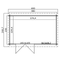 Blokhut Amira 380x230