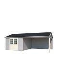 Blokhut Octavio 681x380 Platinum Grey-Wit