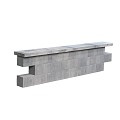 Wallblock 45x15x15cm Jaca