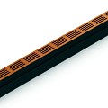 SlimLine goot met Corten designrooster 100 cm