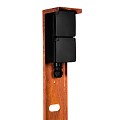 Tuinpaal - pro dubbel met enkele wartel corten