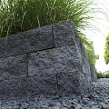 Splitblok 38x9x9 cm Antraciet