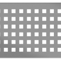 Perforooster Quadrato RVS, L=1000mm
