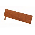 Koppelspies 10 cm corten