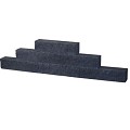 Splitblok 38x9x9 cm Antraciet