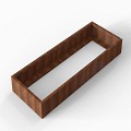 Bloembak Module+ 90x240x28 cm Corten