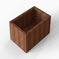 Bloembak Module+ 60x90x42 cm Corten