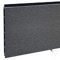 Elephant schutting Modular Evo houtcomposiet 180x200 cm Rock Grey, alu profielen