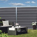 Elephant lamellen Modular Evo houtcomposiet 2x20x180 cm Rock Grey (2 st) 180x20 cm
