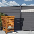 Elephant deco lamel Modular Evo rooster aluminium