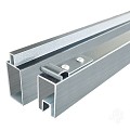 Elephant onder-en bovenregel Modular Evo aluminium 2x4x180 cm