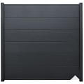 Elephant lamel Mix&Match aluminium antraciet 2x28.2x180 cm (2 st)