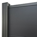 Elephant lamel Mix&Match aluminium antraciet 2x28.2x180 cm (2 st)