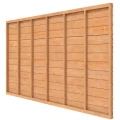 Douglas wandpakket t.b.v. enkelzijdige wand Comfort/DHZ 371x224 cm, kleurloos geïmpregneerd