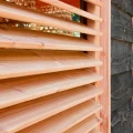 Shutterscherm douglas, 89x224 cm, onbehandeld