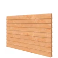 Douglas wandpakket t.b.v. dubbelzijdige wand kapschuur Comfort 278.5x162 cm, kleurloos geïmpregneerd