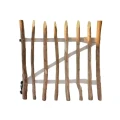 Schapenhek looppoortje, hazelaar, 100x100 cm inclusief beslag en 2 steunpalen