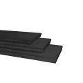 Vuren halfhouts rabat 1.8x19.5x500 zwart gedompeld