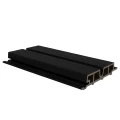 NewTechWood composiet co-extrusie wandbekleding Castellaton PRO65 3,3 x 18 x 390cm Zwart