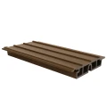 NewTechWood composiet co-extrusie wandbekleding Castellaton PRO65 3,3 x 18 x 290cm Teak.