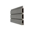 Newtechwood co-extrusie composiet triple rhombus schermplank, 2,1x15x180 cm, silver gray.