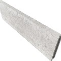 Betonband 6x40x100 cm grijs