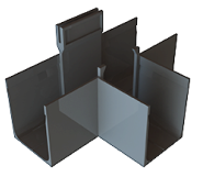 SlimLine T-stuk (zonder rooster)