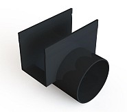 SlimLine zijloop 80mm