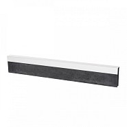 Uprofiel gelijkzijdig opsluitband 5cm 220x5,1x5,1x5,4 cm Wit