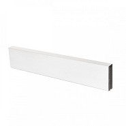 Uprofiel ongelijkzijdig opsluitband 5cm 300x5,1x20,1x5,4 cm Wit
