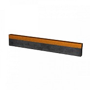 Metalen afdekprofiel voor opsluitband, corten