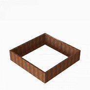 Bloembak Module+ 180x180x42 cm Corten