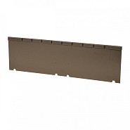 Kantopsluiting Single flex 300x16,5 cm Supra Bruin