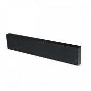 Uprofiel ongelijkzijdig opsluitband 6cm 300x4,6x19,6x6,4 cm Grafietzwart
