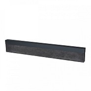 Uprofiel gelijkzijdig opsluitband 5cm 300x5,1x5,1x5,4 cm Antraciet
