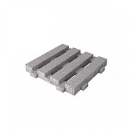 Wecko-tegel 100x100x12 cm Grijs