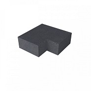 SV Oudhollandse trap hoekstuk 90° buitenhoek antraciet 60x60 cm (40x20)