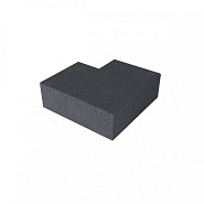 SV Oudhollandse trap hoekstuk 90° binnenhoek antraciet 60x60 (40x20)cm