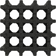 Aqua-draintegel 30x30x8cm Nero