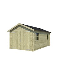 Garage Dillon 300x540 Olijfgroen Geïmpregneerd